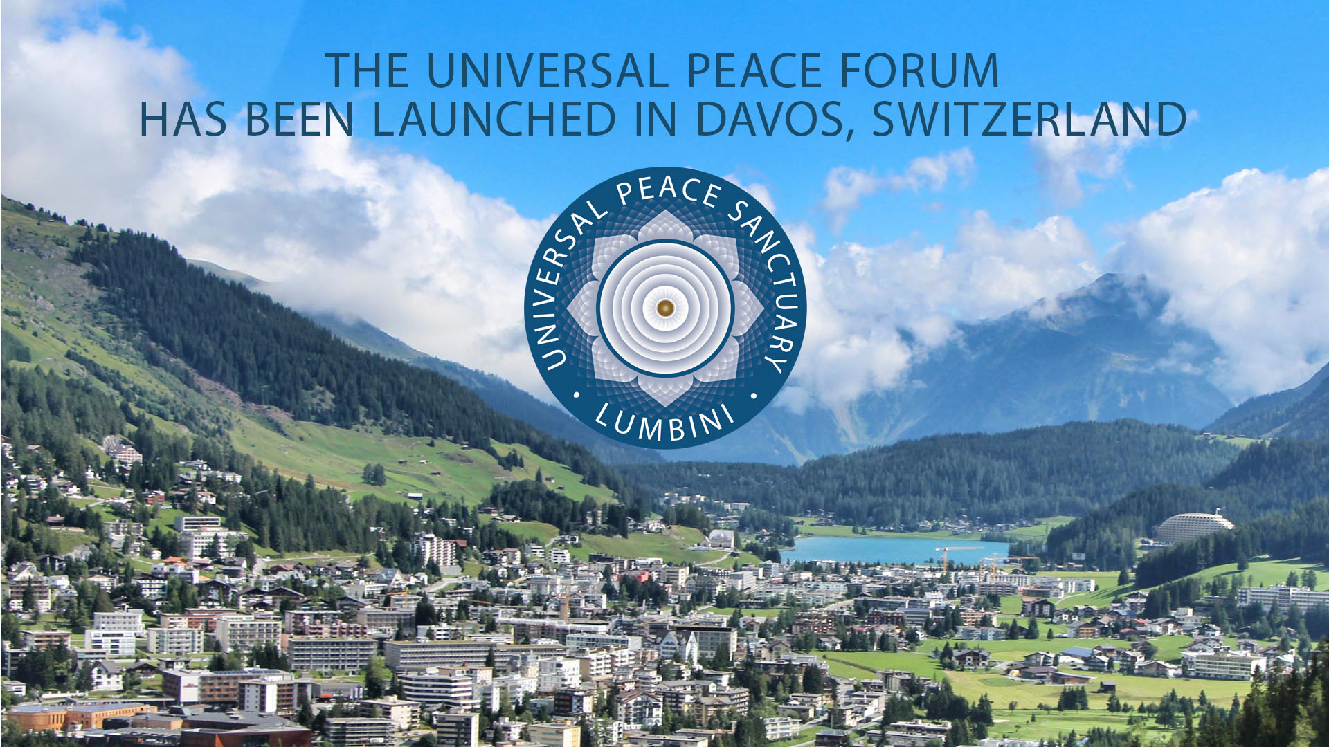 Launching of the Universal Peace Forum in Davos, Switzerland