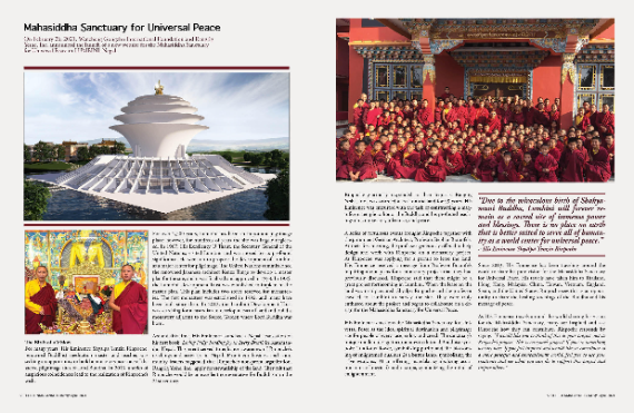 Eden Magazine: Mahasiddha Sanctuary for Universal Peace